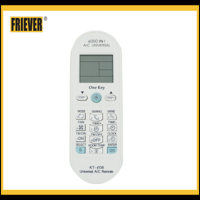 FRIEVER universal air conditioner remote control codes KT-E08