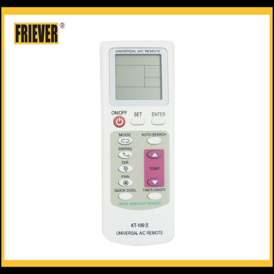 FRIEVER universal remote control/air conditioner remote KT-109II