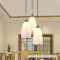 Dining Room Home Drop Light Restaurant Hotel Bar Exhibition Hall Pendant Lamp Simple Fashion Style Ceiling Lamp LED Light Bulb