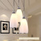 Dining Room Home Drop Light Restaurant Hotel Bar Exhibition Hall Pendant Lamp Simple Fashion Style Ceiling Lamp LED Light Bulb