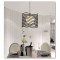 Iron Art Chandelier LED Droplights Wave Shape Pendant Lamps Decoraction Light for Dining Room Study Room Courtyard Exhibition Hall