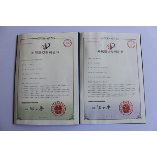Certificado de patente para soporte magnético y giratorio