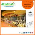 10 vatios COB chip 2. 5 pulgadas Profresh luz de techo para deli o iluminación de postre led downlight