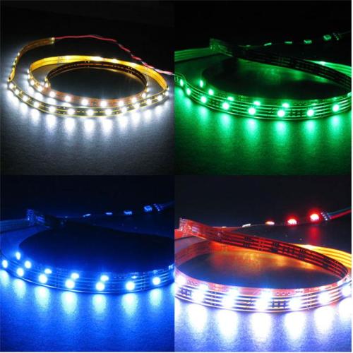 Luz de tira flexible profesional de 5M SMD2835 DC12V para la iluminación de carnes, productos de panadería, charcutería, verde o lácteos