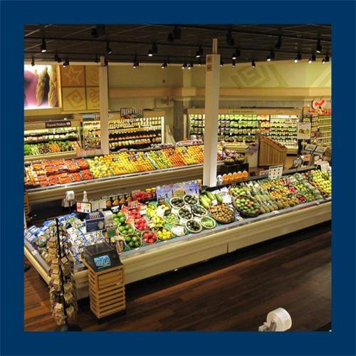 La luz de la pista del microprocesador de la MAZORCA 30W 4000k para las frutas o las verduras exhibe el supermercado de la tienda de la producción del verde
