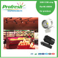 30W COB chip track light  Ra>90 4000k for fruits or vegetables display lighting green produce store supermarket