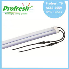 1.2m waterproof IP65 freezer used tube light ，high voltage AC85-265V T6 led tube light