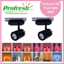 Profresh 30W meat COB LED track light with 4 wire lines