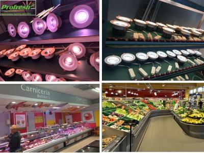 RA90 30-40W led downlight supermarket led lamp recessed downlight for food display application