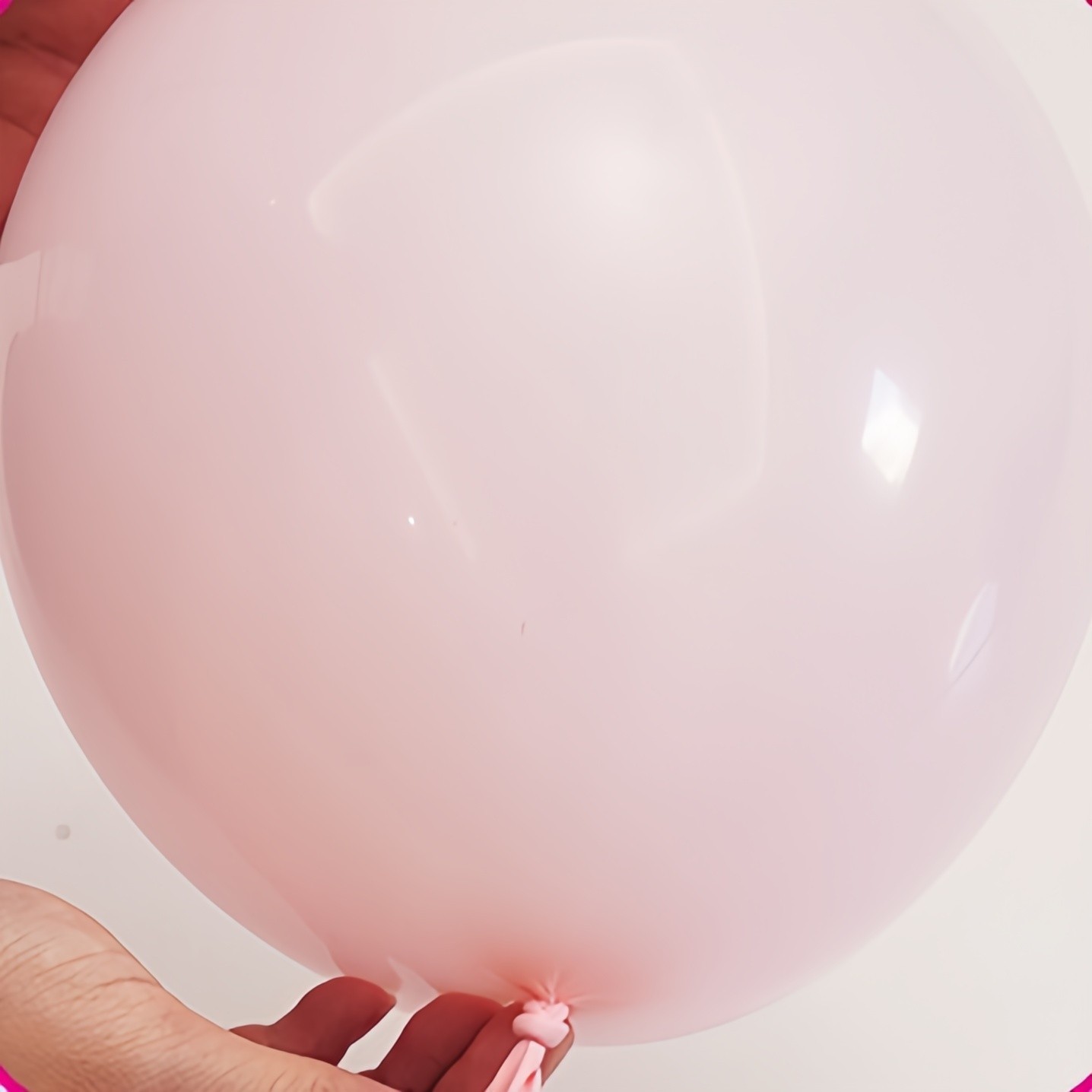 Inflate the balloon first.