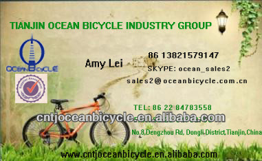 China Tianjin Factory Produce 26''Wheel 18 Gear Mountain Bicycle For Sale