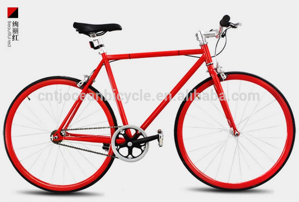 2014 Tianjin Newest Aluminium DIY Fixed Gear Bicycle OC-700C111S