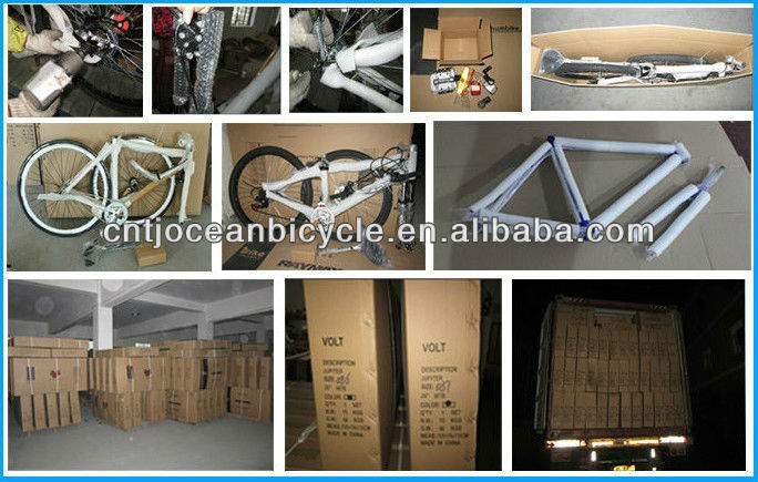 High quality aluminum mountain bicycle for sale.