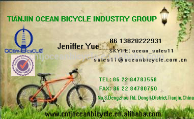 Steel MTB with suspension fork.ocean bicycle/mountian bike OC-26024A
