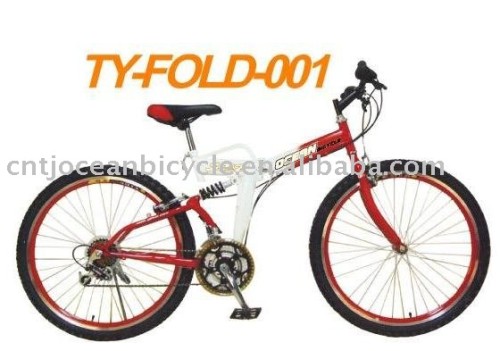 26 INCHES STEEL FRAME FOLDING MOUNTAIN BICYCLE