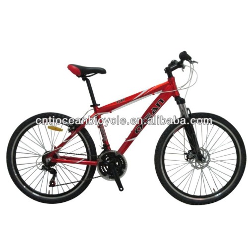 2014 hot 26 size mountain bike with suspension