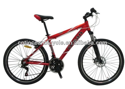 2014 hot 26 size mountain bike with suspension