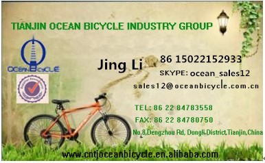 High Quality 26"crown suspension DISC Brak mountion bike