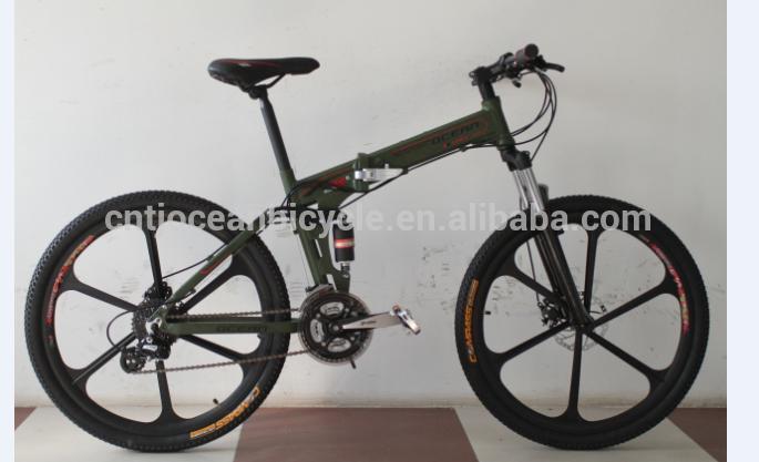 2014 Full Suspension new design mountain bike/folding bike/mtb/bicycle