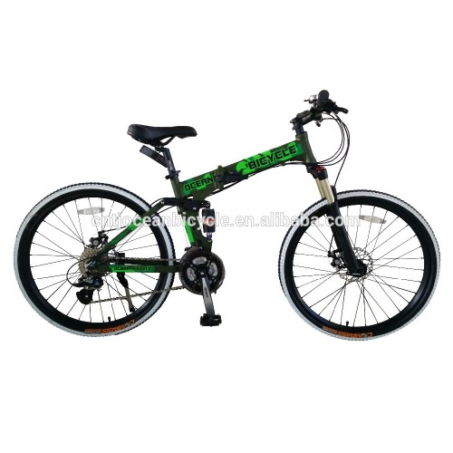 26 aluminium 24speed mountaion folding bike