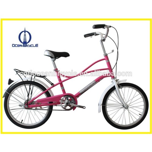Tianjin Factory 20 inch Inch Pink Ladies City Bicycle