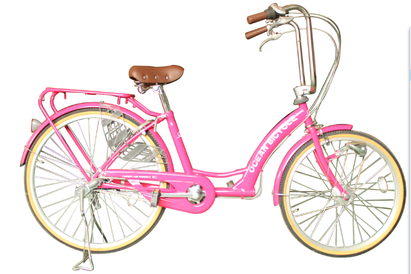 pink city bike