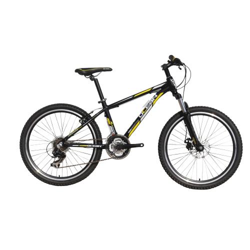 Alloy full suspension mountain bike