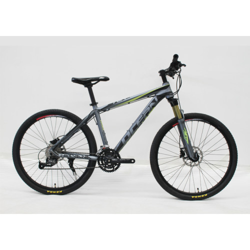 26 INCH ALLOY FRAME AND SUSPENSION FORK 27S MOUNTAIN BICYCLE