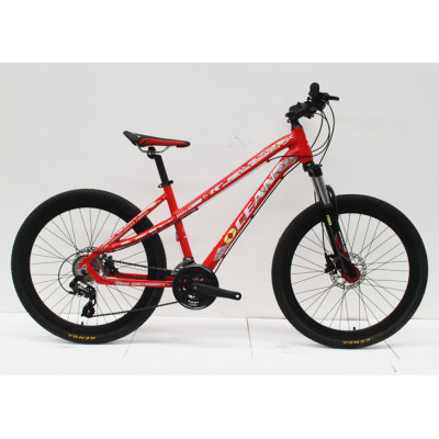 26”ALLOY FRAME  STEEL LOCK OUT SUSPENSION FORK MOUNTAIN BIKES