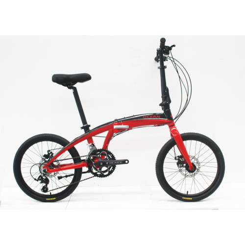 20”ALLOY FOLDING BIKE FRAME ALLOY RIGID FORK FOLDING BIKE OC-17F20016A05