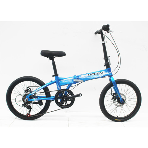 20”ALLOY FOLDING BIKE FRAME STEEL RIGID FORK FOLDING BIKE
