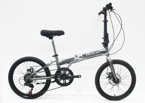 20”ALLOY FOLDING BIKE FRAME STEEL RIGID FORK FOLDING BIKE OC-17F20007A07