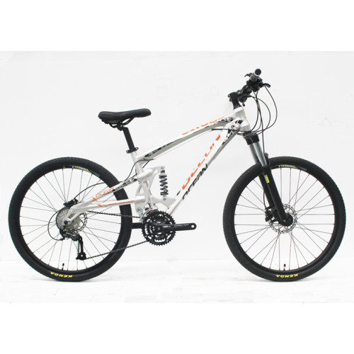 26” ALLOY FRAME FULL SUSPENSION FORK WITH ML/O MOUNTAIN BIKE