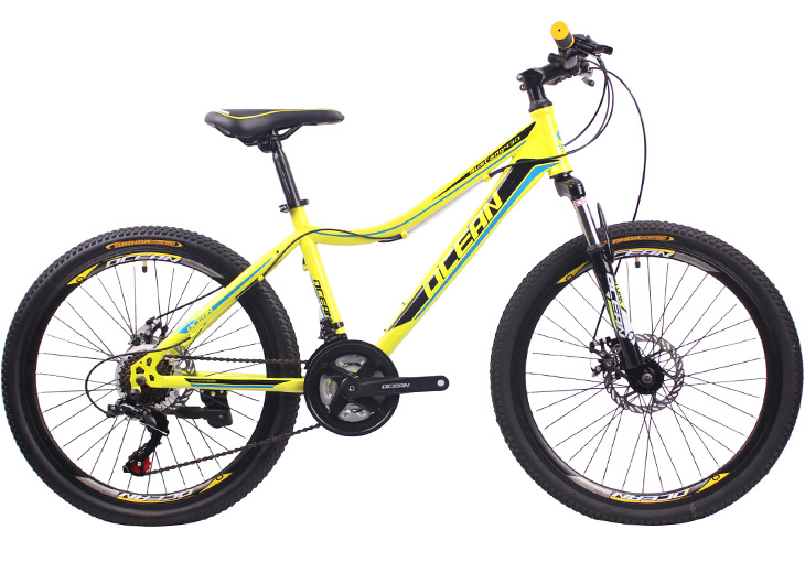 24 inch bike with disc brakes