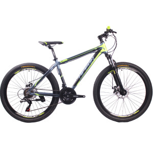 26 inch Alloy frame Steel fork SHIMANO 21 speed disc brake Mountain bike MTB bicycle丨OC-18M26021A20