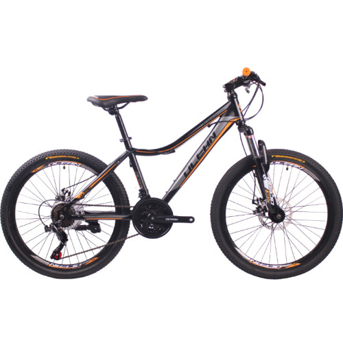26 inch Steel frame Steel fork SHIMANO 21 speed disc brake Mountain bike MTB bicycle OC-18M24021S24