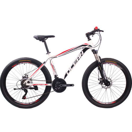 26 inch Aluminum alloy frame alloy lockable fork SHIMANO 21 speed disc brake Mountain bike MTB bicycle