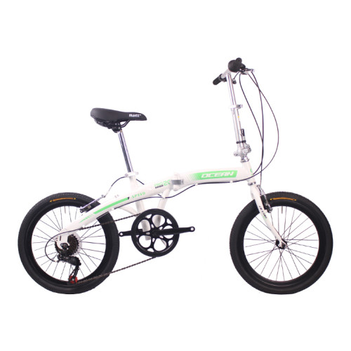 20 inch Steel frame Steel fork SHIMANO 7 speed Double V brake Folding bike bicycle