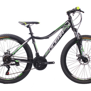 26 inch Hi-ten steel frame steel fork SHIMANO 21 speed disc brake Mountain bike MTB bicycle