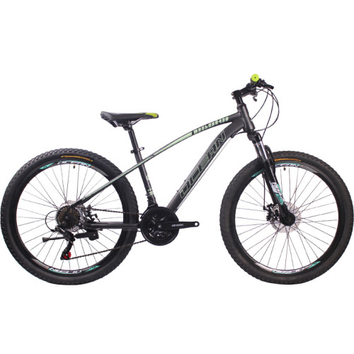 26 inch Hi-ten steel frame fork SHIMANO 21 speed disc brake Mountain bike MTB bicycle OC-18M26021A55