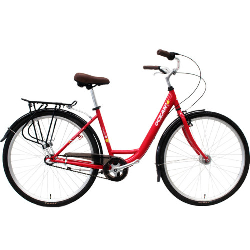 700C Hi-ten steel frame and fork bicycle Coaster brake internal 3 speed city bike commuter bicycle OC-17RS7003SG