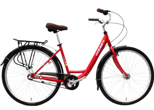 700C Hi-ten steel frame and fork bicycle Coaster brake internal 3 speed city bike commuter bicycle OC-17RS7003SG