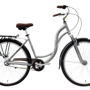 700C Alloy frame and suspension fork bicycle Coaster brake internal 3 speed city bike commuter bicycle