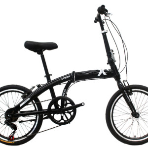 20 inch steel frame and rigid fork folding bike 7 speed V brake folding bicycle OC-17F20007S11