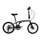 20 inch Alloy frame and alloy rigid fork 18 speed double disc brake folding bicycle