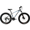 26 inch Alloy frame and alloy lockable Fat beach bike EZ-FIRE 21 speed Disc brake Fat bicycle OC-17M26021FB2