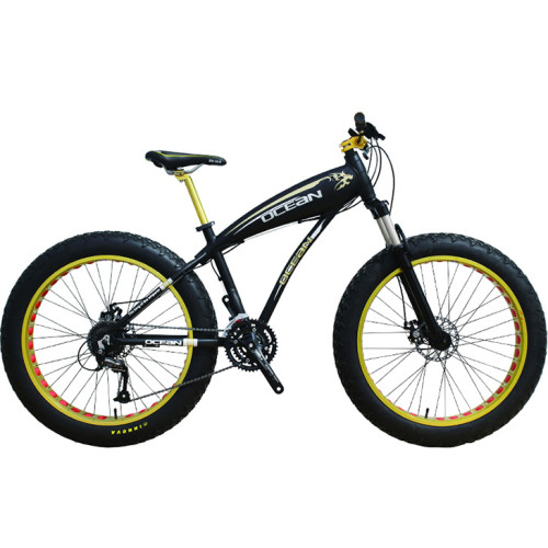 26 inch Aluminum alloy frame and suspension fork SHIMANO 27 speed Disc brake Fat tire bike bicycle