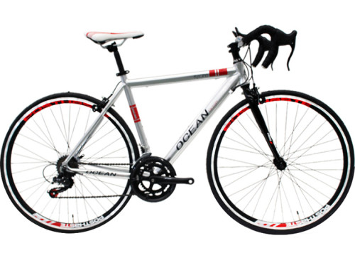 700C racing Alloy frame and Steel rigid fork SHIMANO 14 speed Double wall rim road bike OC-17RS70014AB