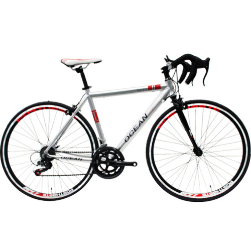 700C racing Alloy frame and Steel rigid fork SHIMANO 14 speed Double wall rim road bike OC-17RS70014AB