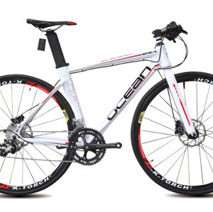 700C Aluminum alloy frame and fork microSHIFTER 18 speed SHIMANO double disc brake Racing bicycle road bike